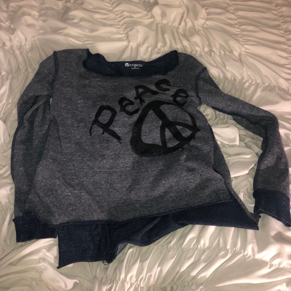 Peace sweat shirt